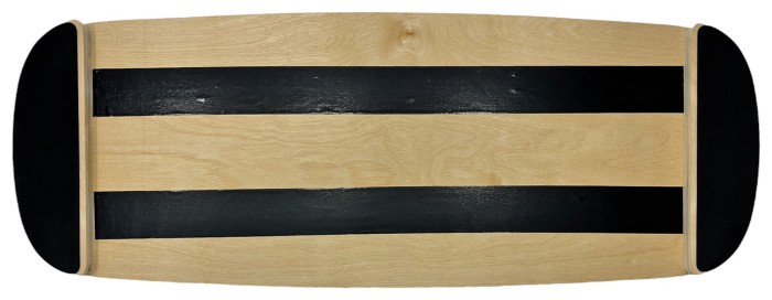 Балансировочная доска EasyFit баланс борд с валиком черный