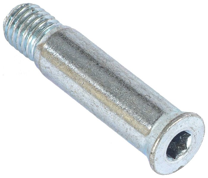 Одинарная ось POWERSLIDE (940464) Steel Single Axle, Hex 34mm/8mm 2023