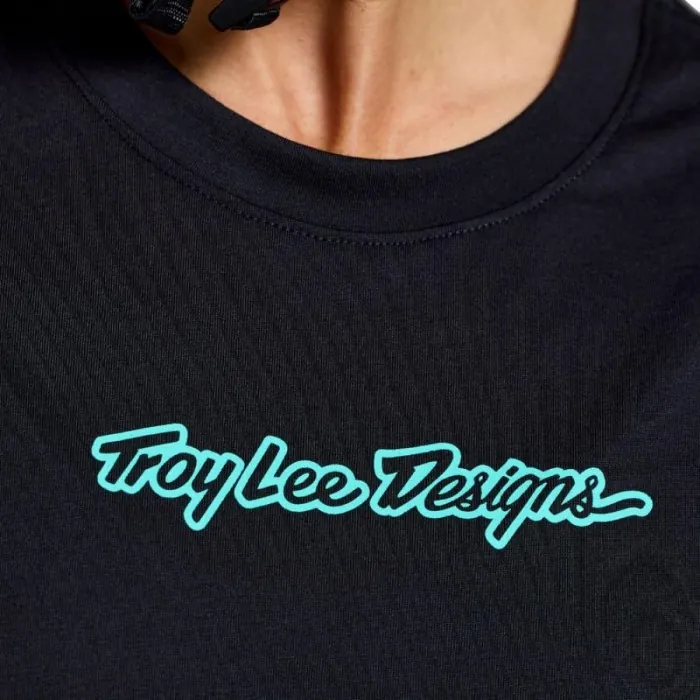 Джерси TLD WOMENS LILIUM RIDE SS TEE; SIGNATURE [BLACK] XS