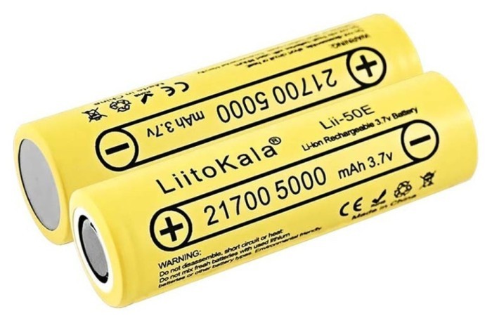Аккумулятор LiitoKala Lii-50E 21700 5000mah battery