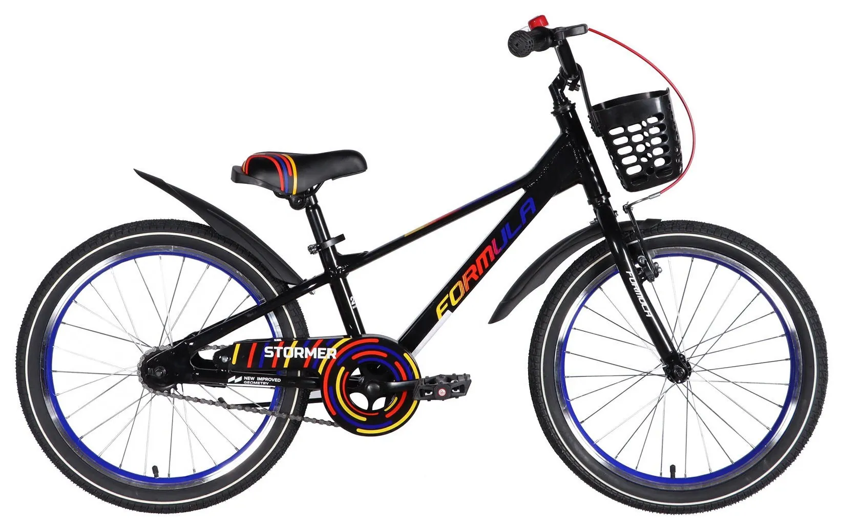 Велосипед AL 20" Formula Kid STORMER BH рама-10" чорний 2026 (OPS-FRK-20-248)