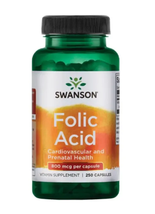 Folic Acid 800 mcg - 250 Caps