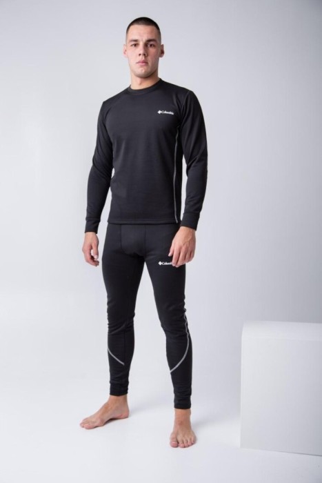 Термобілизна чоловіча ROU, чорна, укр, укр