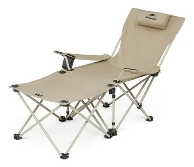 Кресло складное Naturehike CNK2350JJ011, алюминий, бежевый