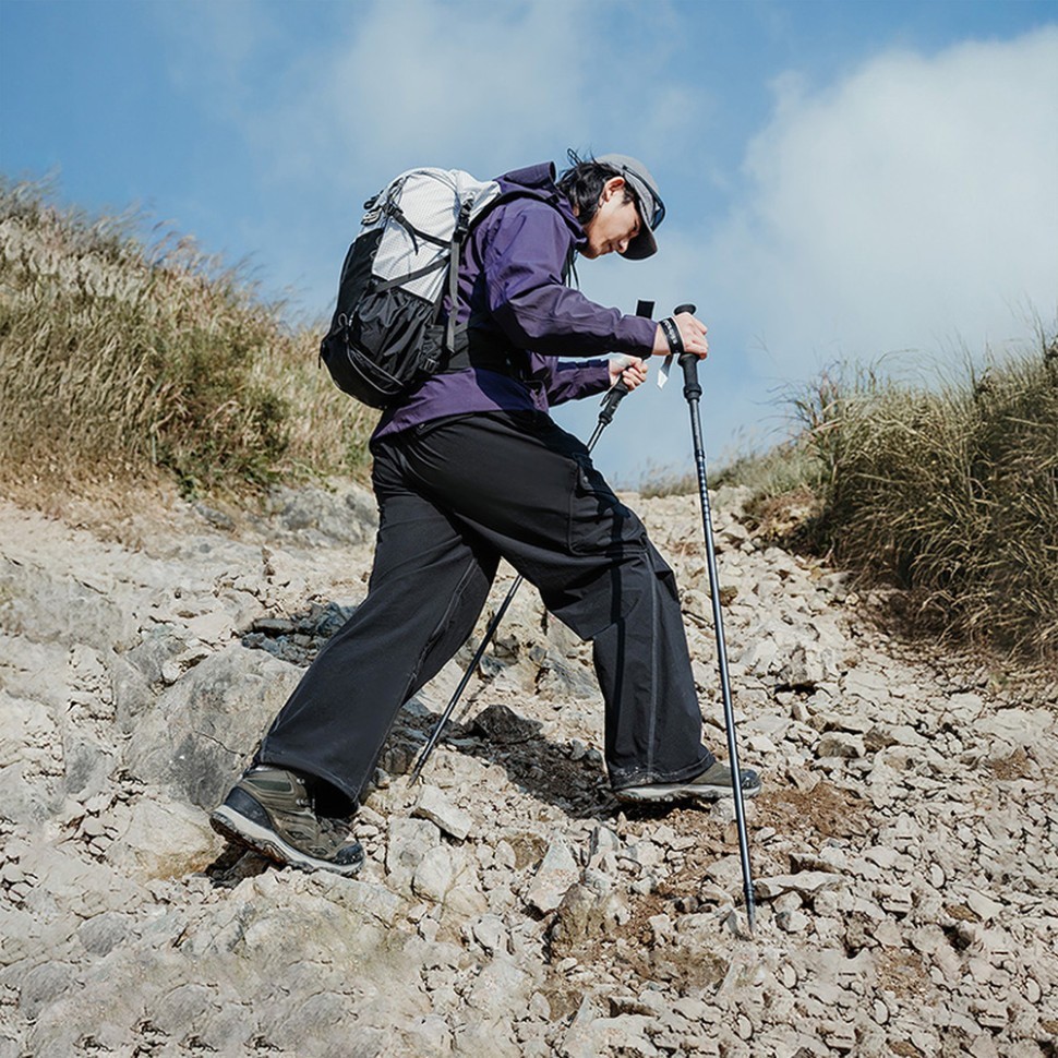 Трекинговая палка Naturehike CNK2450DS017, 110 см, серая