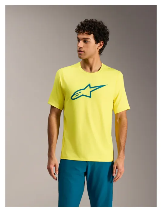 Джерсі Alpinestars A-DURA RIDE SS JERSEY YELLOW FLURO, M