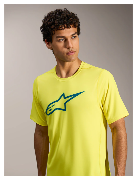 Джерсі Alpinestars A-DURA RIDE SS JERSEY YELLOW FLURO, M