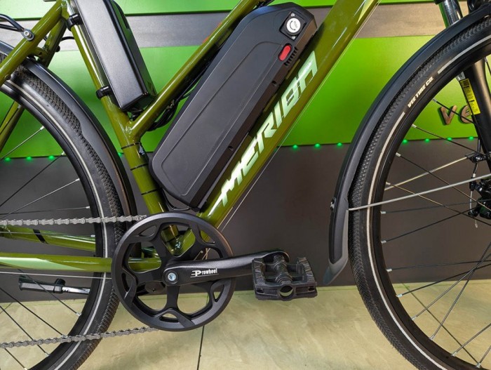 Електровелосипед 28" Merida E-Crossway 500W 10Ah 2025 з низькою рамою