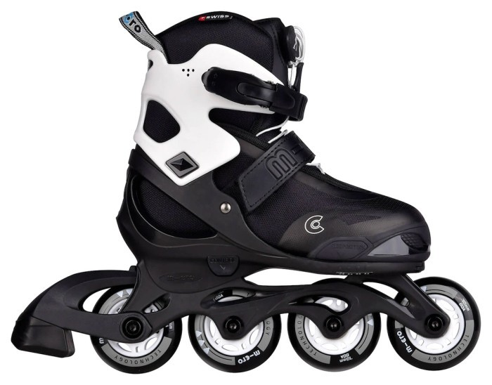 Ролики Micro Joy black-white, укр, укр