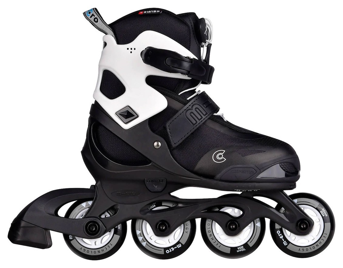 Ролики Micro Joy black-white, укр, укр