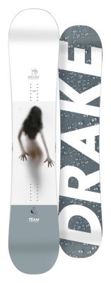 Сноуборд Drake TEAM 158 White/grey (76291023) O