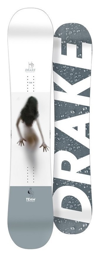 Сноуборд Drake TEAM 158 White/grey (76291023) O