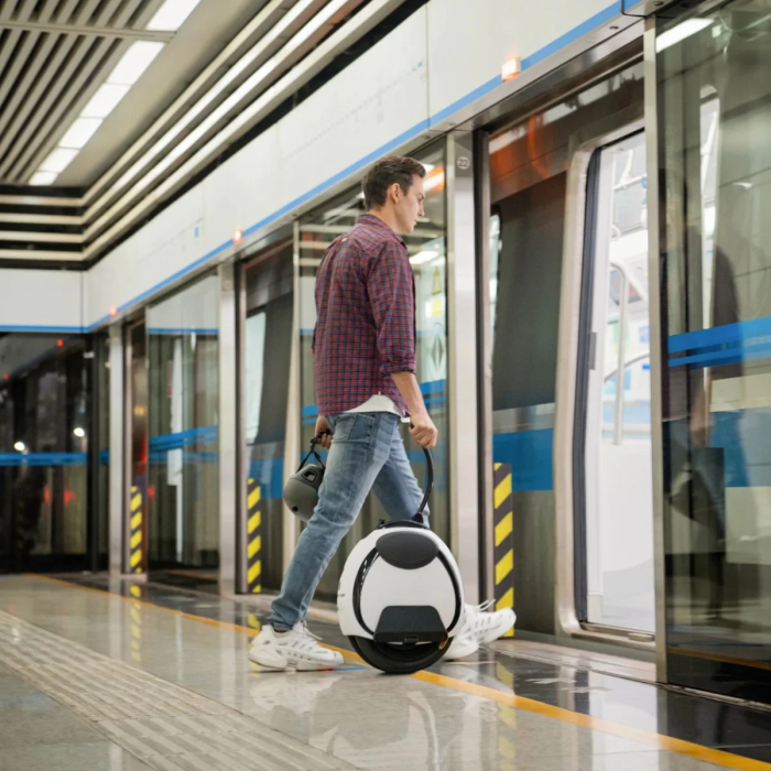 Моноколесо InMotion E20 (450 Вт, 240 Вт·год, 48 В, 14 дюймів), білий