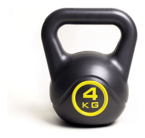 Гиря вінілова на 4 кг RN-Sport (AS-004), укр, укр