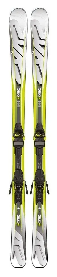 Лижі гірські (комплект) K2 KONIC 78 TI+M3 10 163см Grey/light green (1050006.140.1+1021008.140.2) (170 см grey/light green)