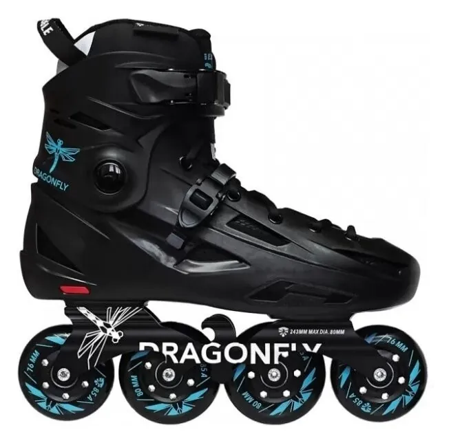 Ролики Flying Eagle Dragonfly Black (плохой тест)