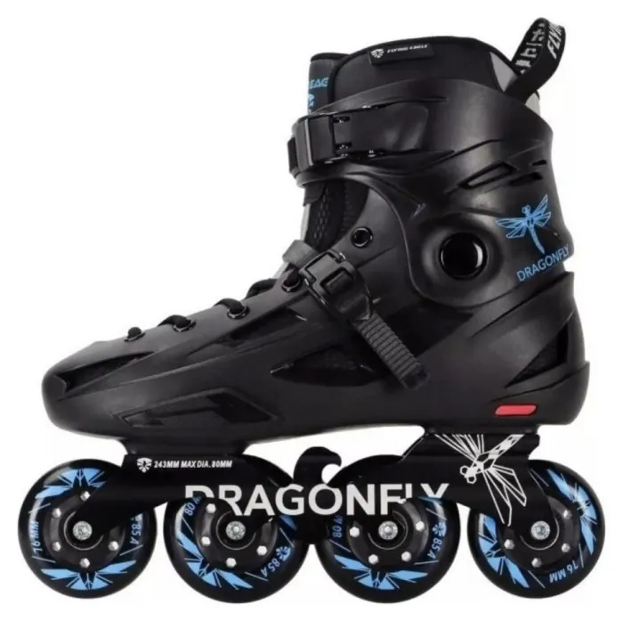 Ролики Flying Eagle Dragonfly Black (плохой тест)