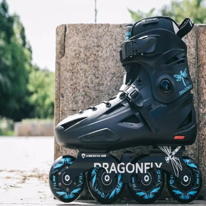 Ролики Flying Eagle Dragonfly Black (плохой тест)