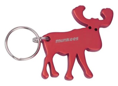 Munkees 3473 брелок-відкривачка Moose red