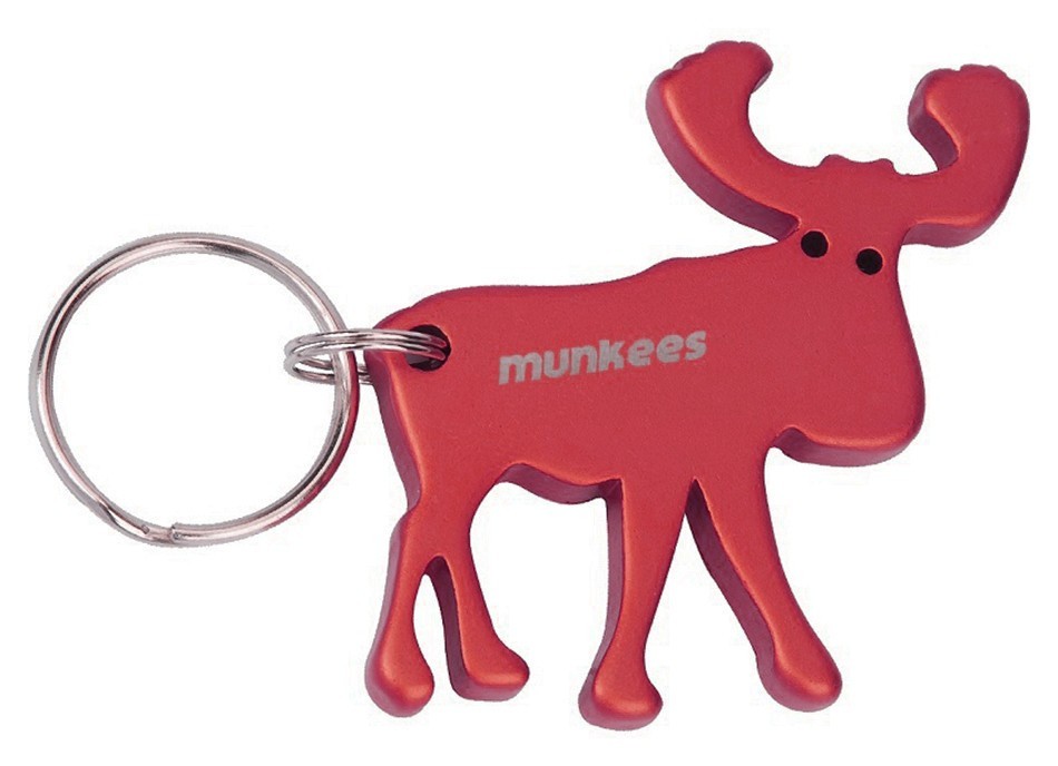 Munkees 3473 брелок-відкривачка Moose red