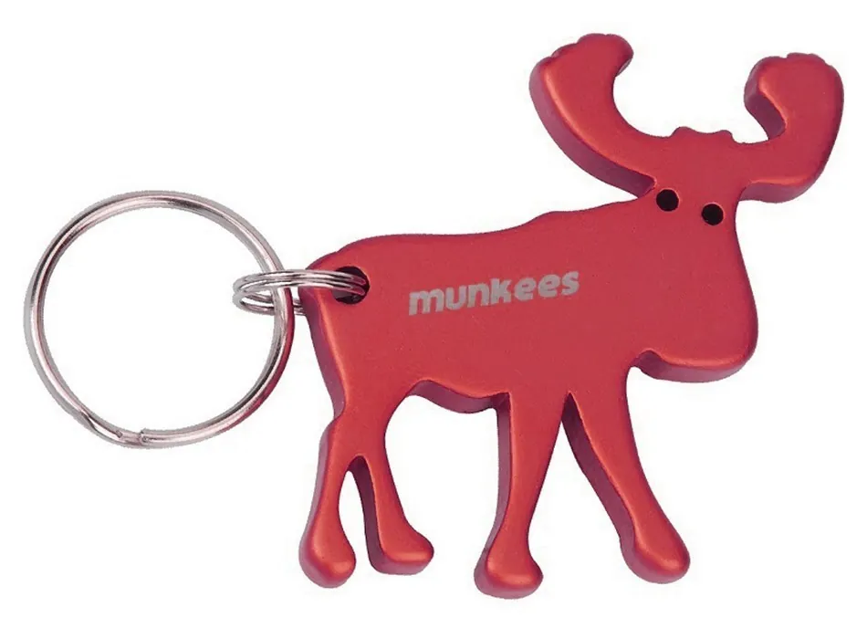 Munkees 3473 брелок-відкривачка Moose red (3473-RD)