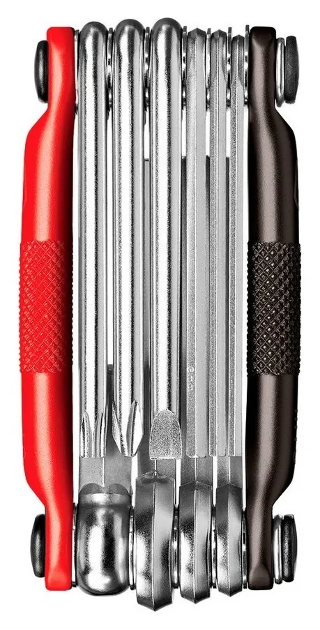 Мультитул для велосипеда Crankbrothers MULTI 10 Black/red (16194) (black, red)