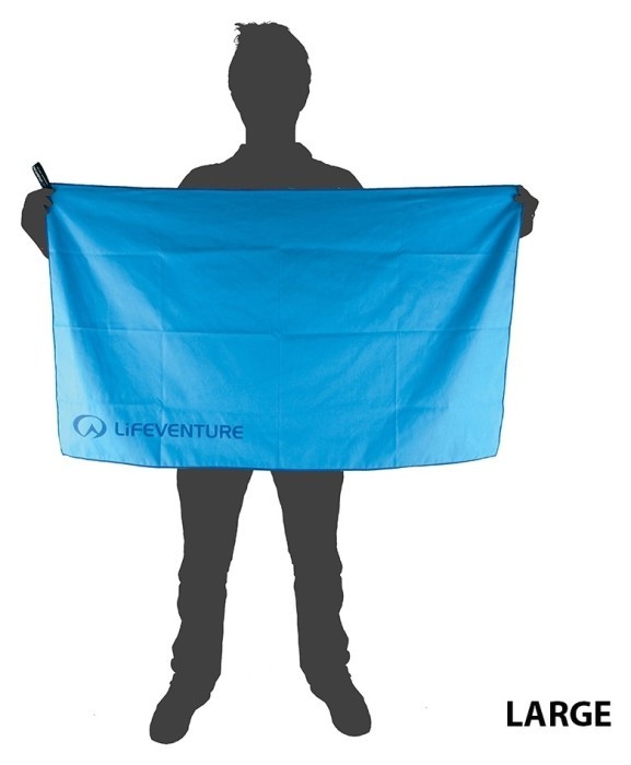 Lifeventure полотенце Soft Fibre Advance blue Pocket