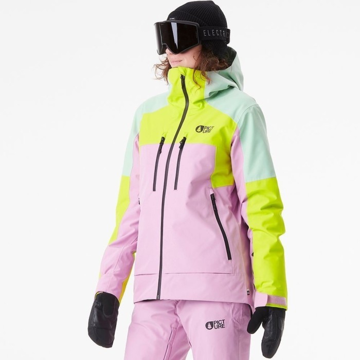 Picture Organic куртка лыжная Exa W 2025 orchid acid-silt green M