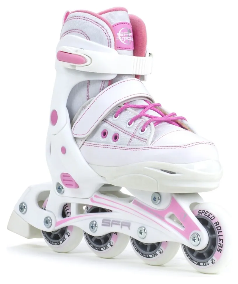 Роликові ковзани SFR Camden II Adjustable 30,5-34 White Pink (30,5-34 Рожевий)
