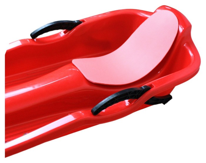 Санки пластиковые с тормозами Prime Sport Snow Rider красные