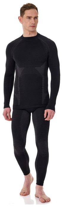 Термофутболка з довгим рукавом чоловіча Accapi Polar Bear New, Black/Gray, M/L