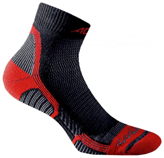 Шкарпетки Accapi Trekking Touch Crew, Black/Red, 34-36