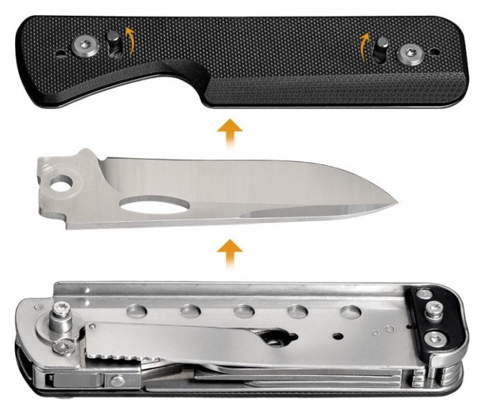 Мультитул Roxon Flex S505G, чорний, укр, укр