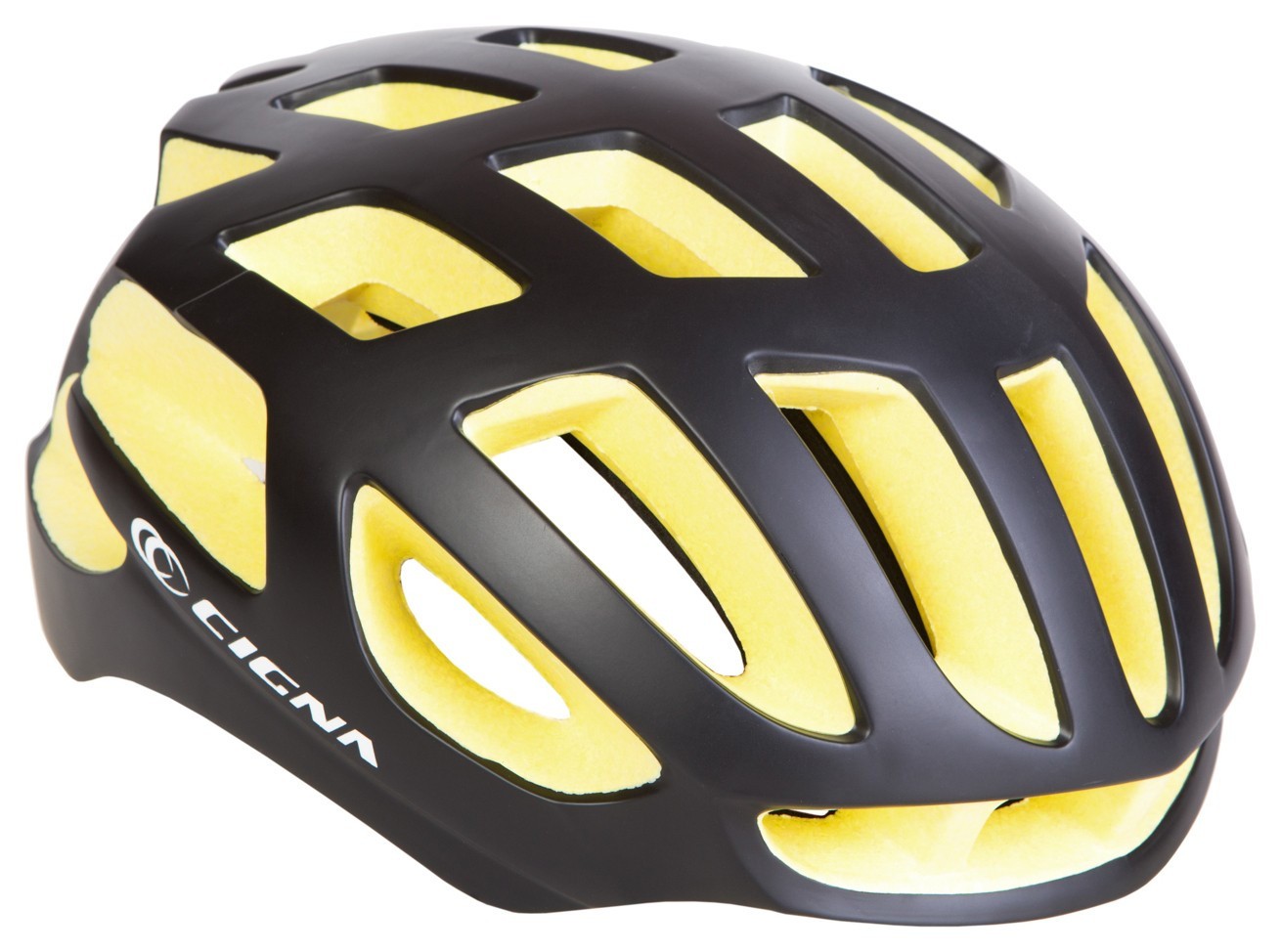 Шолом велосипедний СIGNA TT-4 (чорно-жовтий)