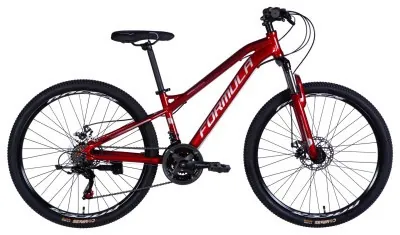 Велосипед AL 26" Formula BLACKWOOD DD FR рама-13" красный 2026