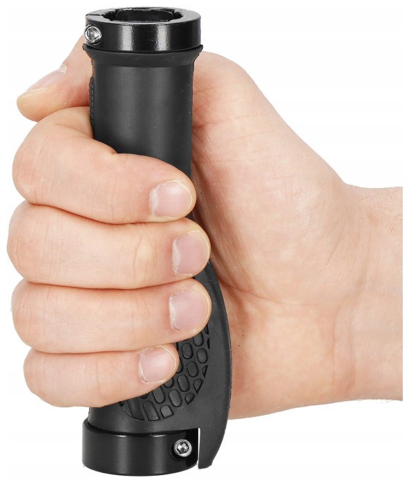 Гріпси велосипедні Springos 22 мм ергономічні BA0039 Black