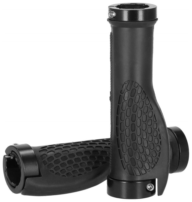 Гріпси велосипедні Springos 22 мм ергономічні BA0039 Black