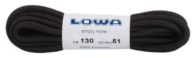 Шнурки LOWA ATC Lo 130 см black-black