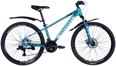 Велосипед AL 26" Discovery BASTION DD CS рама-13" бирюзовый 2025