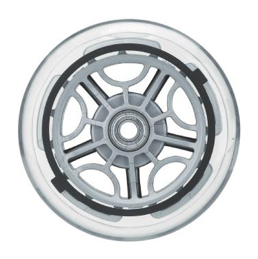 Запчастина до самокатів GLOBBER серій PRIMO/ELITE/EVO/FLOW Набір колес 121мм, що світяться