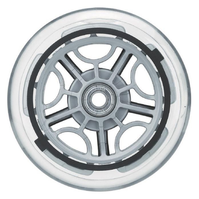 Запчасть к самокатам GLOBBER серий PRIMO/ELITE/EVO/FLOW Набор светящихся колес 121мм