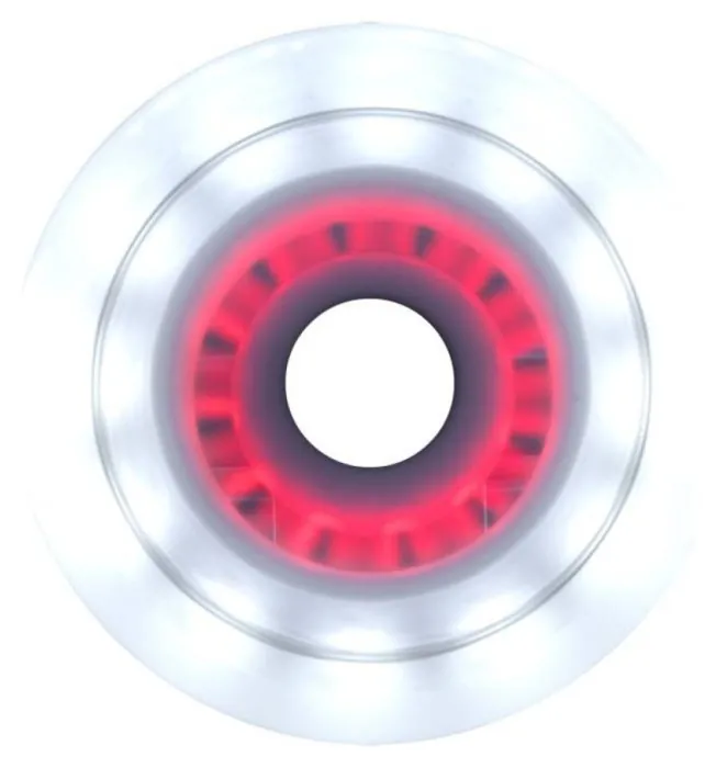 Светящиеся колеса FR Skates Luminous Duo 100мм 85А 6-Pack