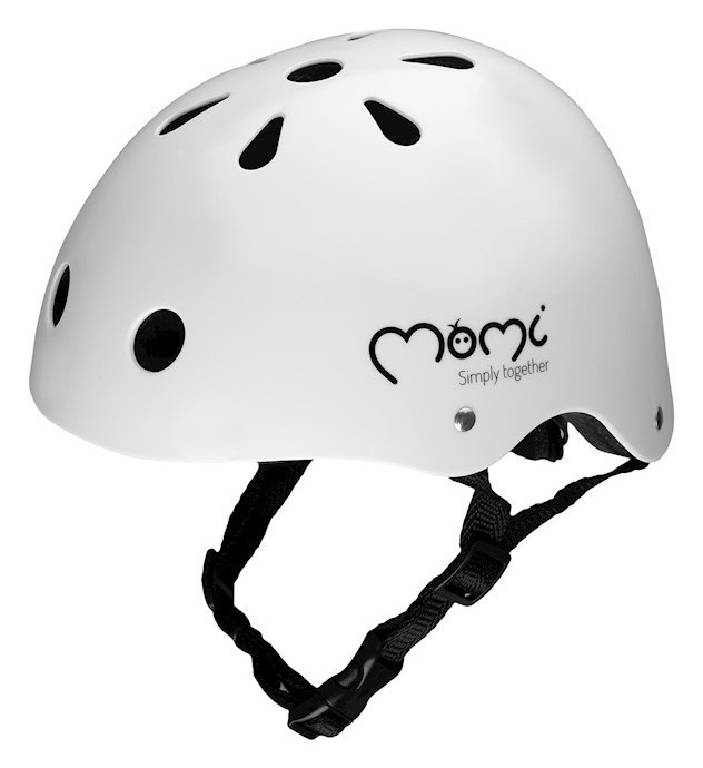 Велосипедний шолом MoMi MIMI Mat White, укр, укр