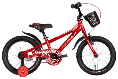 Велосипед AL 16" Formula Kid STORMER BH рама-8,5" красный 2026