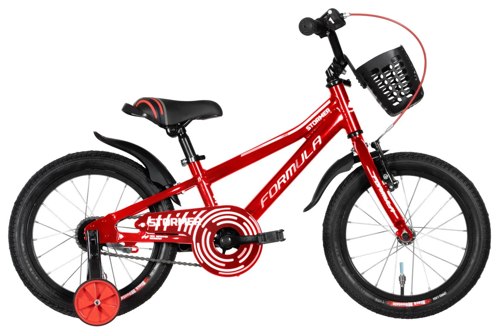 Велосипед AL 16" Formula Kid STORMER BH рама-8,5" червоний 2026 (OPS-FRK-16-245)