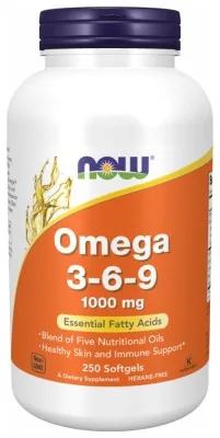 Omega 3-6-9 1000 mg - 250 Softgels