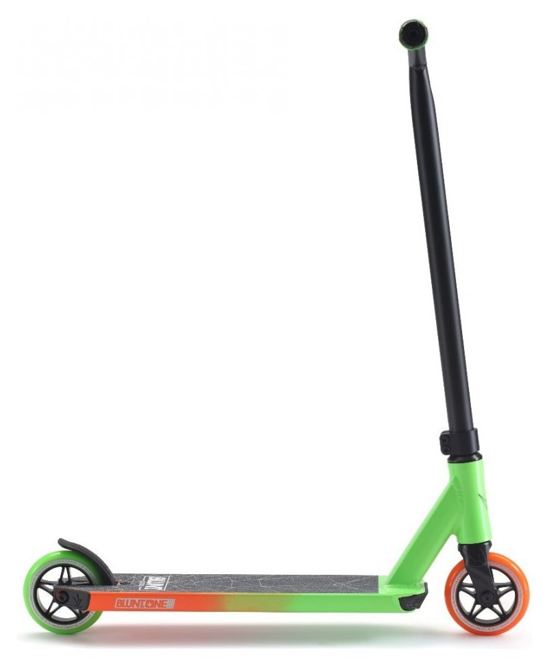 Трюковий самокат Blunt One S3 Green Orange, укр, укр