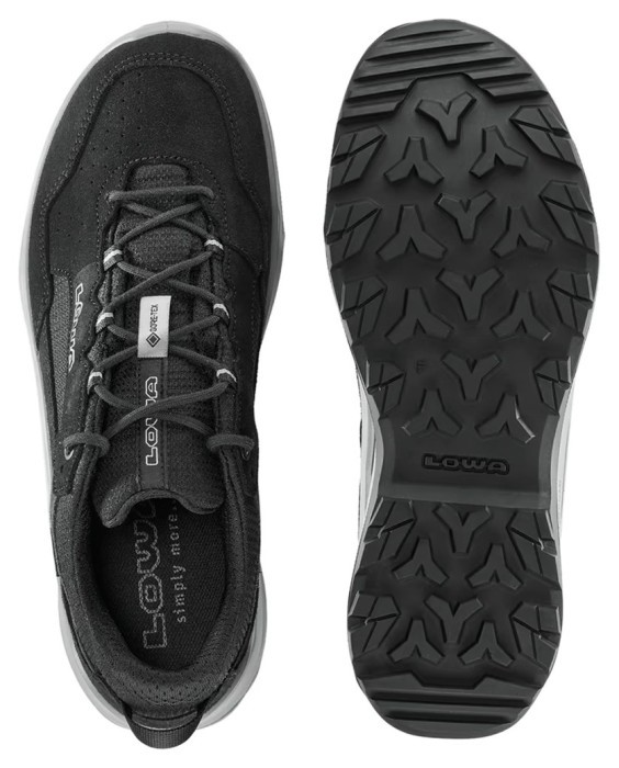 LOWA кросівки Ventierra GTX black-grey 40.0