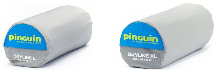 Надувной коврик Pinguin Skyline, 195х65х9см, Blue