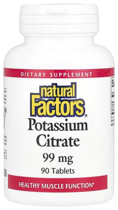 Potassium Citrate 99mg - 90 tabs